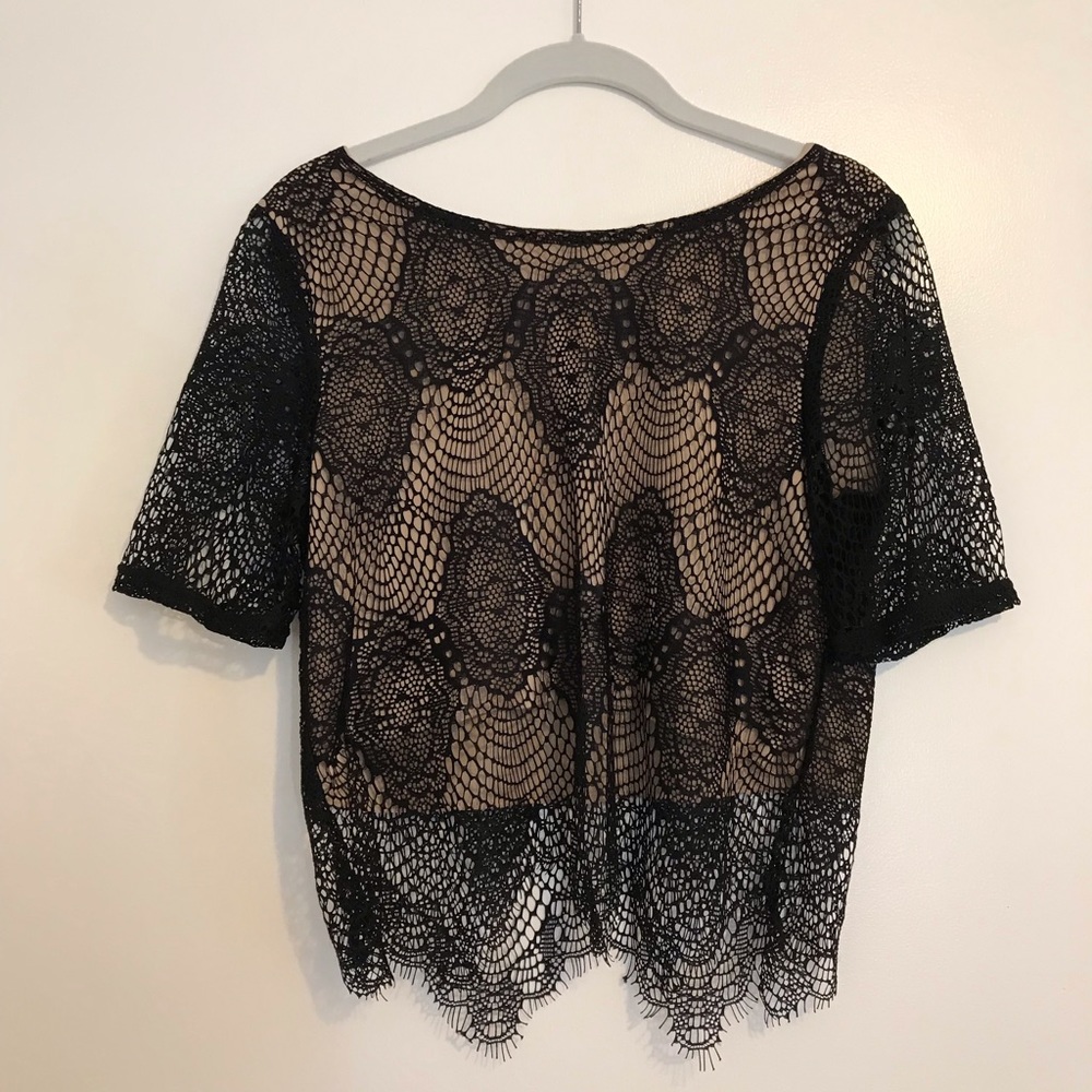 Illusion crop top